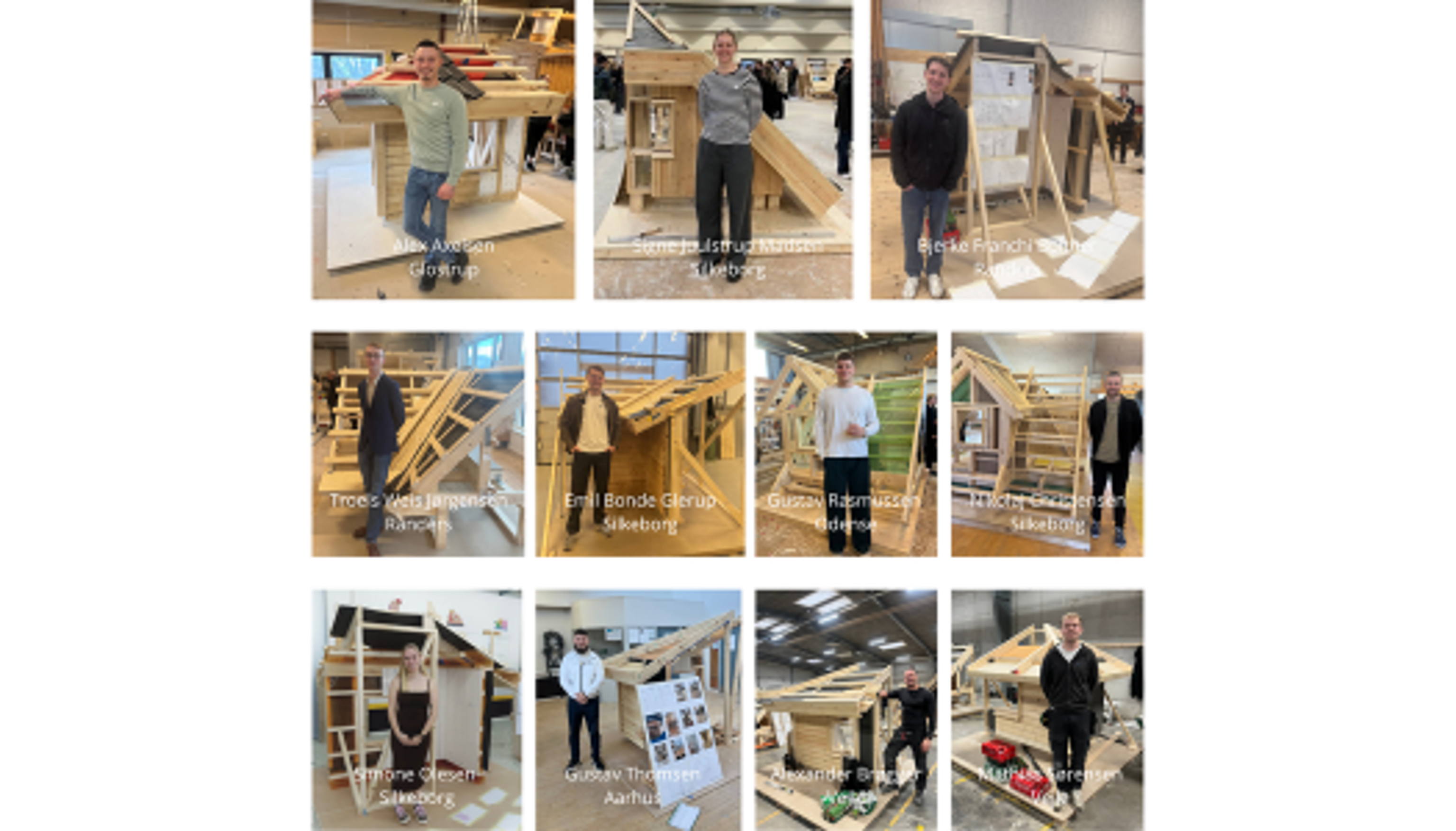 Nyudlærte tømrersvende, forår 2026